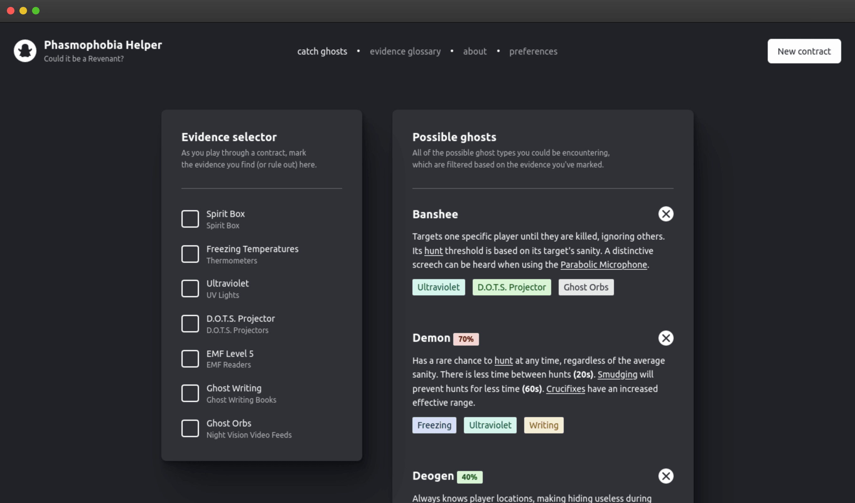 Project image preview